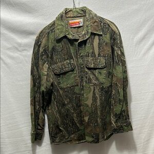 Frontier Men's Woodland Camouflage Field Jacket